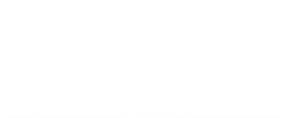 Cardano Incentives Working Group